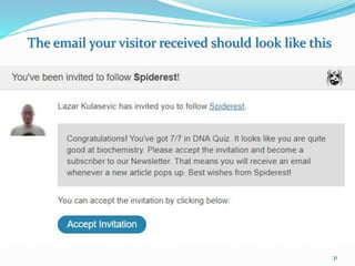 The email your visitor received should look like this
31
 
