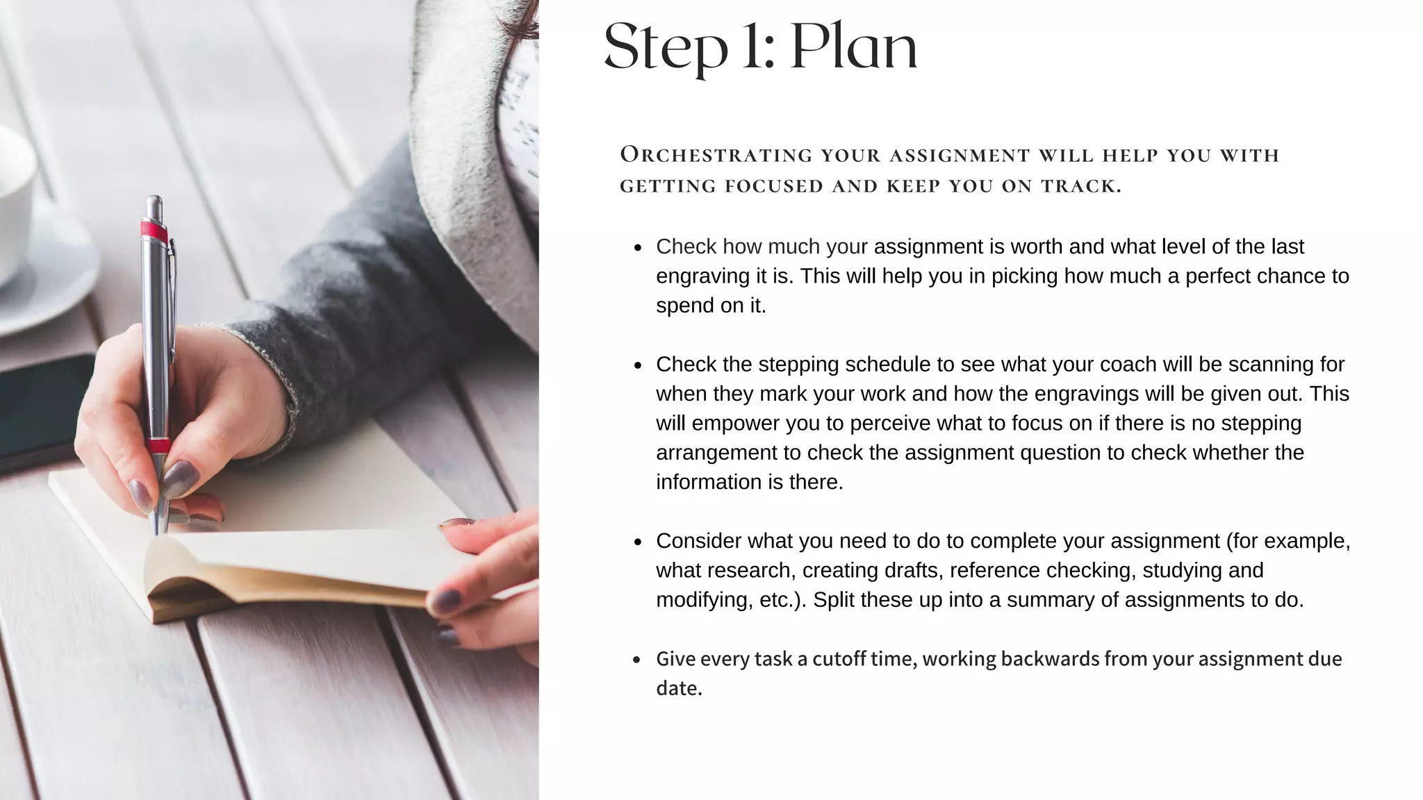 Step by-step guide to assignment writing | PDF