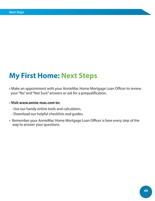 Step by-step guide to buying your first home