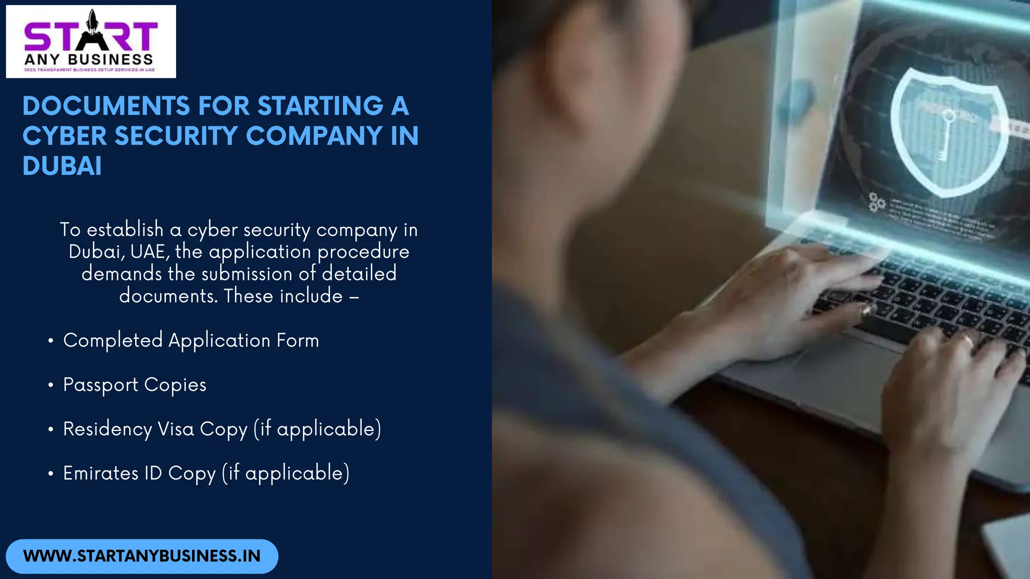 Step-by-Step Guide To Setup a Cyber Security Company in Dubai, UAE | PPTX
