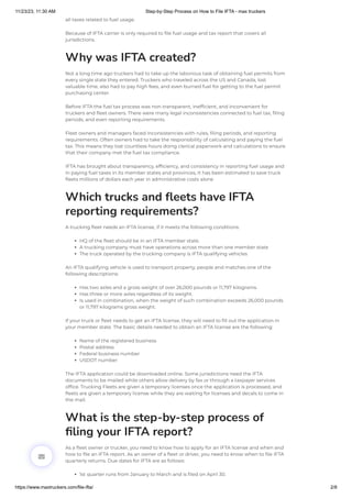 Step By Step Process On How To File Ifta Max Truckers Pdf Step By Step Process On How To File Ifta Max Truckers Pdf