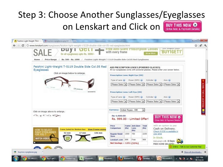 Buy 1 Get 1 at Lenskart