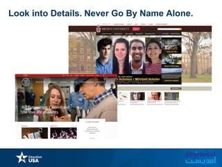 Look into Details. Never Go By Name Alone.
 