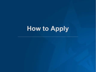 How to Apply
 