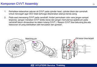 Step 2 Engine cvvt system (vvt i) | PDF