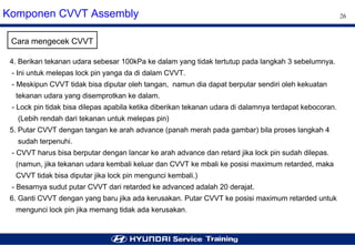 Step 2 Engine cvvt system (vvt i) | PDF