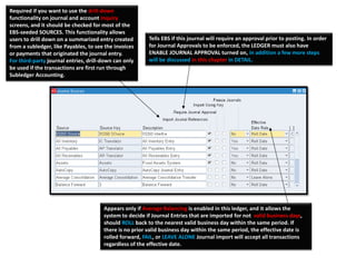 Recurring Journal Example Oracle R12 Oracle Financials R12 - GL STEP 3 - Journal Controls | PDF