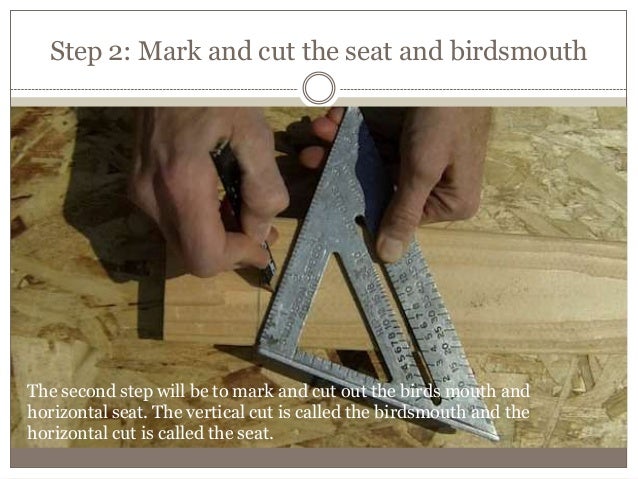 4. How to build shed roof rafters