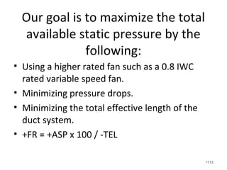 Do not waste money on duct cleaning
services. Whatever caused them to
get dirty in the first place will most
often cause them to get dirty again.
Simply clean the ducts out with your
vacuum cleaner as far as you can
reach.
•115
 