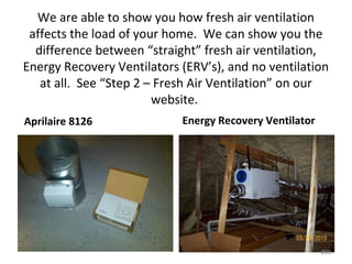 We often witness homeowners spend
large amounts of money on a
geothermal unit(s) while…
• Purchasing single speed units.
• Attempting to save money using a single large 6 ton
single unit instead of two separate units that are
better suited for moving air properly throughout the
entire home.
• Under-sizing the ductwork.
• Failing to install adequate returns/jumper ducts.
• Failing to install fresh air ventilation.
• Failing to commission the system especially when the
ductwork is subcontracted out. •209
 
