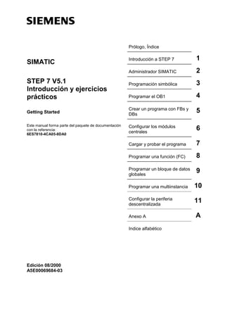 Step 7 introducción a step 7 | PDF