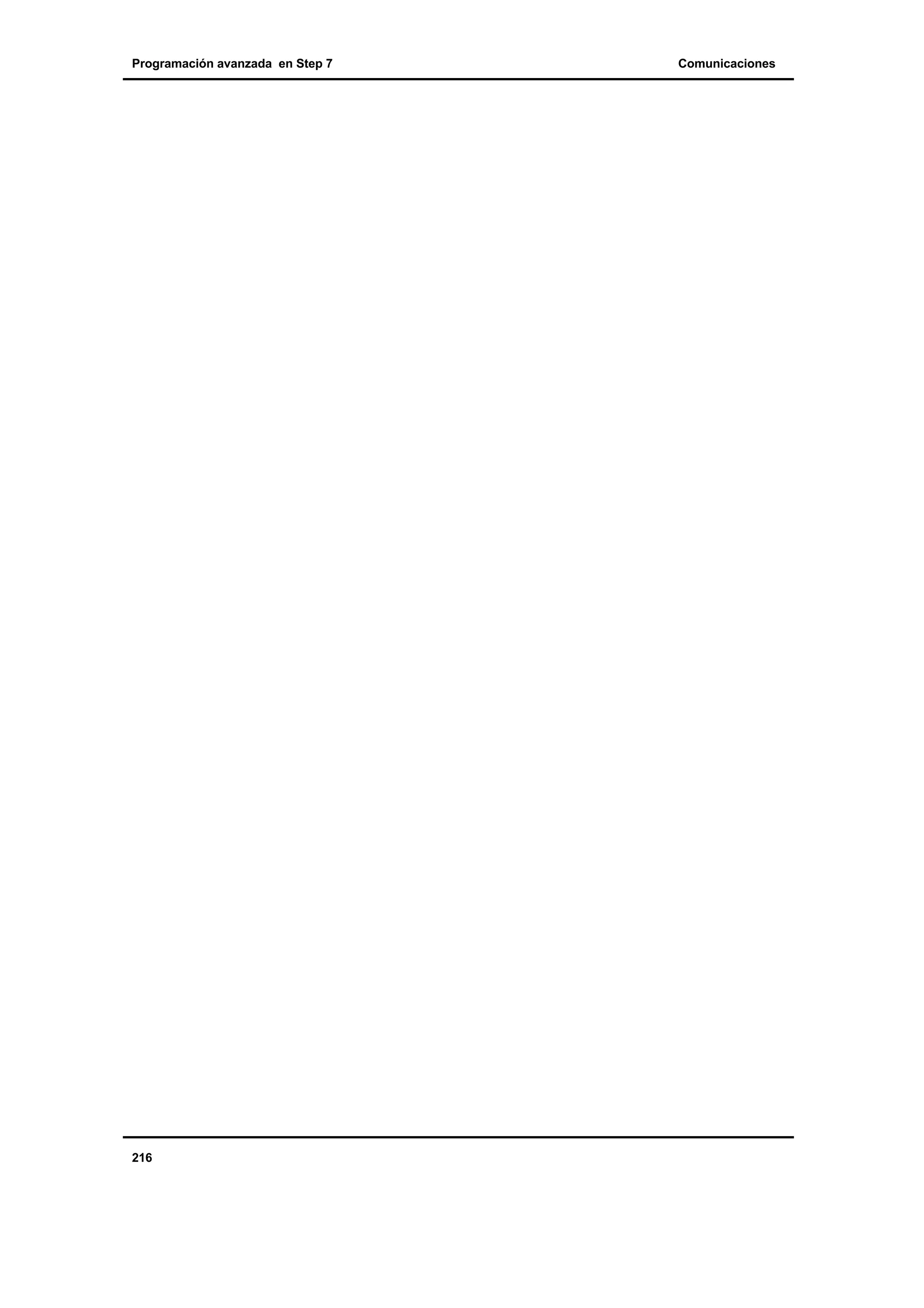 Programación avanzada en Step 7

216

Comunicaciones

 