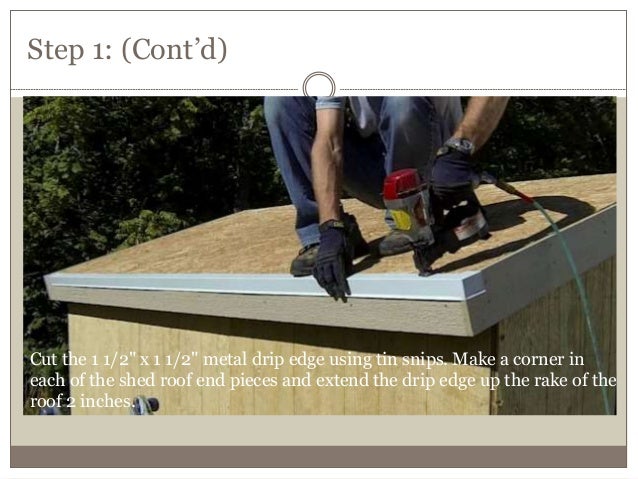 9. How to install asphalt roofing on a shed