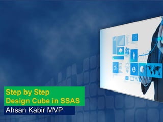 Ahsan Kabir MVP
Step by Step
Design Cube in SSAS
 