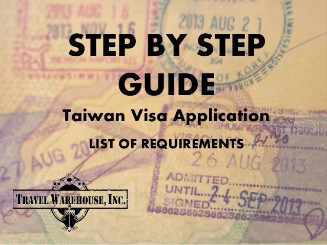 travel documents to taiwan
