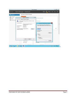 Step by step guide for setting up windows server 2012 domain controller ...