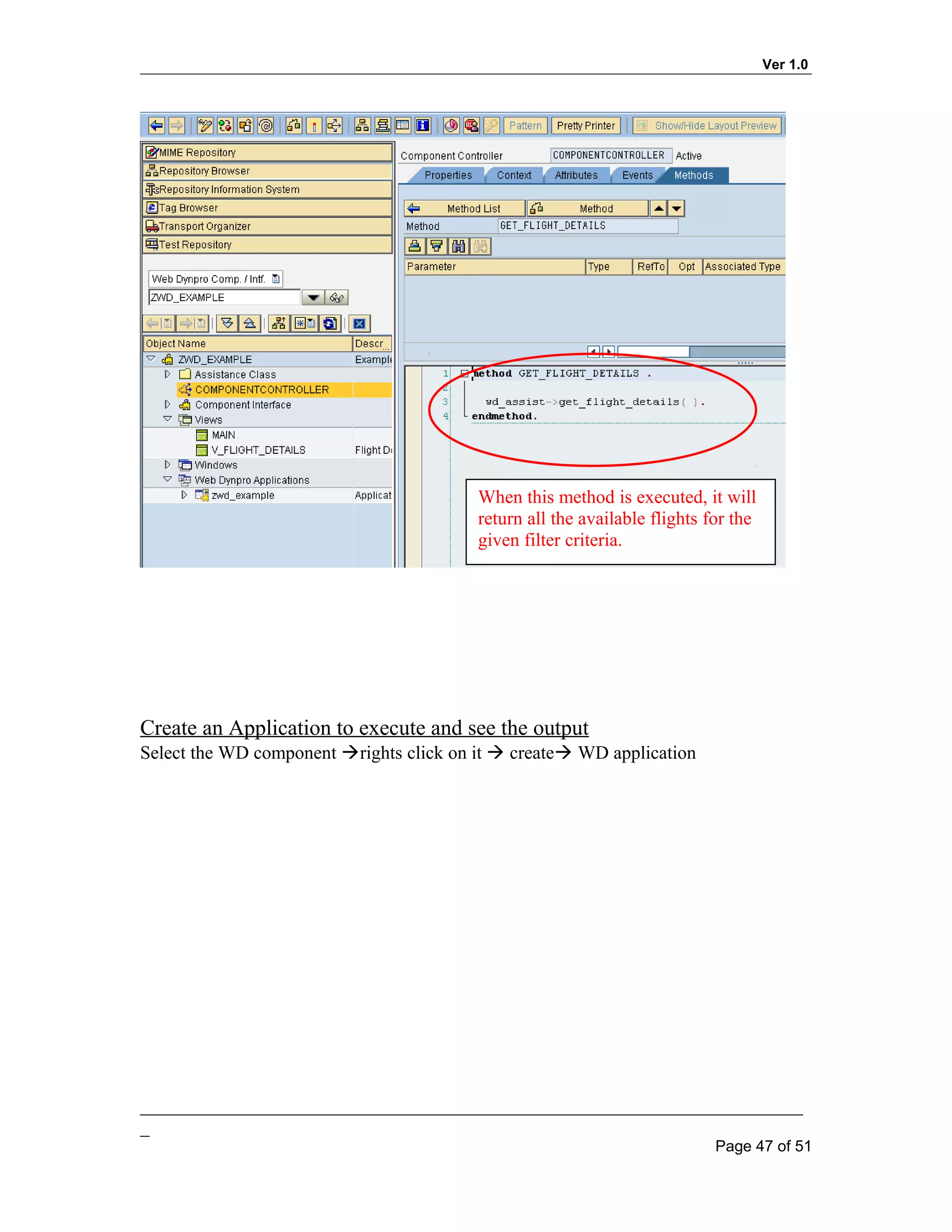 Step by step guide to basic web dynpro abap | DOC | Web Development ...