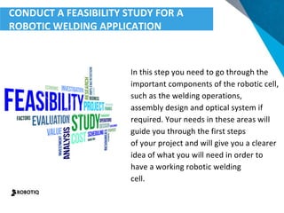 Step by step guide to implement your robotic welding cell | PDF