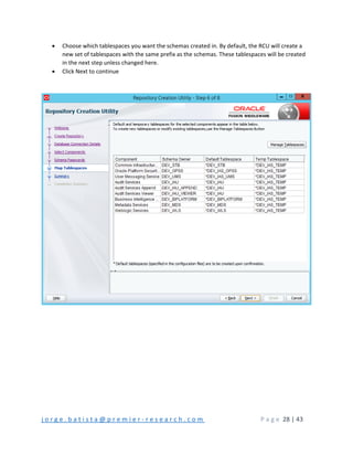Step by step installation of oracle business intelligence 12c ...