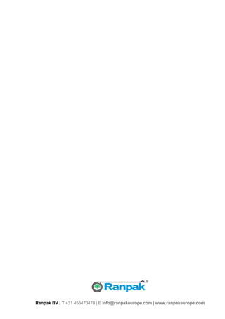 Ranpak BV | T +31 455470470 | E info@ranpakeurope.com | www.ranpakeurope.com
 