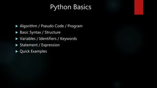 Step by step python(week1) | PPT