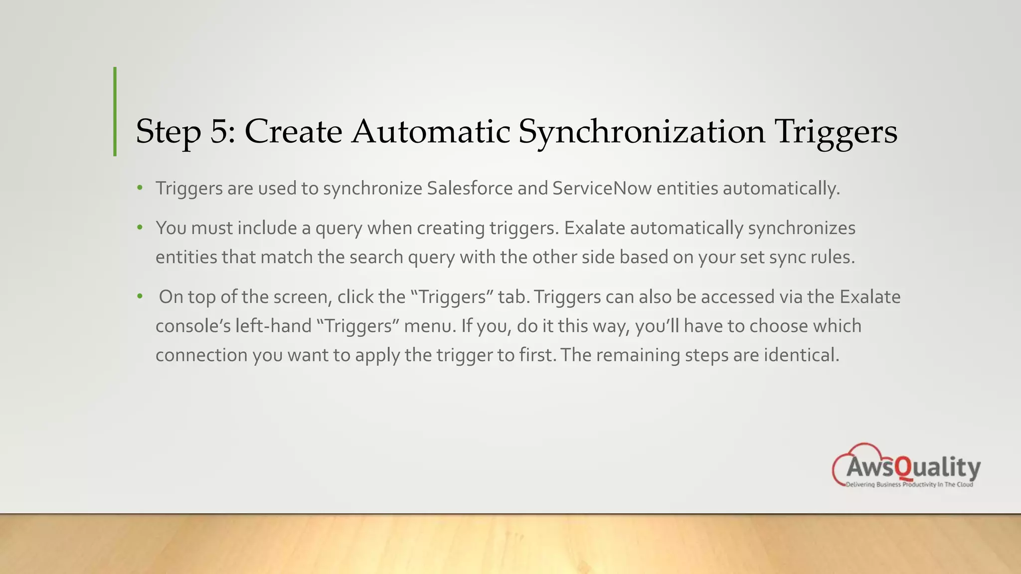 Step by Step ServiceNow Integration with Salesforce.pptx | Cloud ...