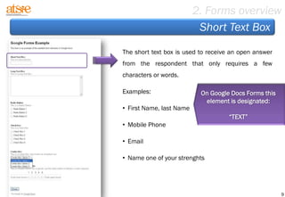 Step By Step To Create A Form Based On Google Docs | PPTX