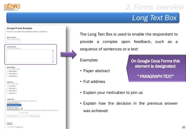 Docs Google Forms Create : Google Forms How To Create Share And Check
