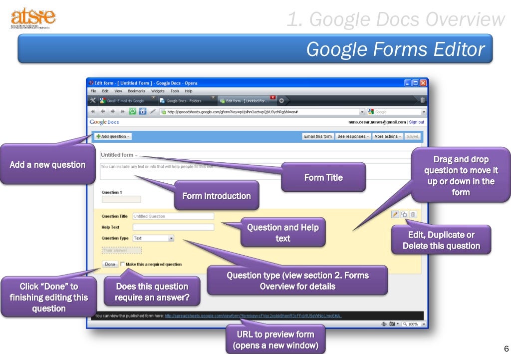 Step By Step To Create A Form Based On Google Docs