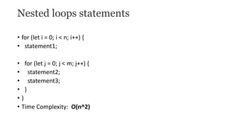 Step Count Method for Time Complexity Analysis.pptx