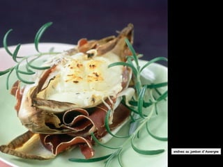 endives au jambon d'Auvergne
 