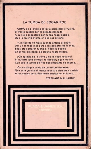 Stephan Mallarme. Poesías. Bilingüe. 