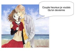 Couple heureux je voulais Qu'on devienne