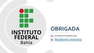 VICTORINO.STEPHIE@GMAIL.COM
Stephanie Victorino
OBRIGADA
 