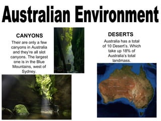 Stephanie's australia presentation 2[1] | PPT