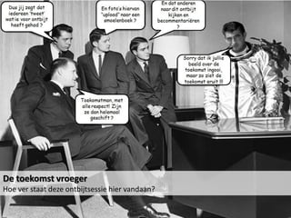 De toekomst vroeger
Hoe ver staat deze ontbijtsessie hier vandaan?
 