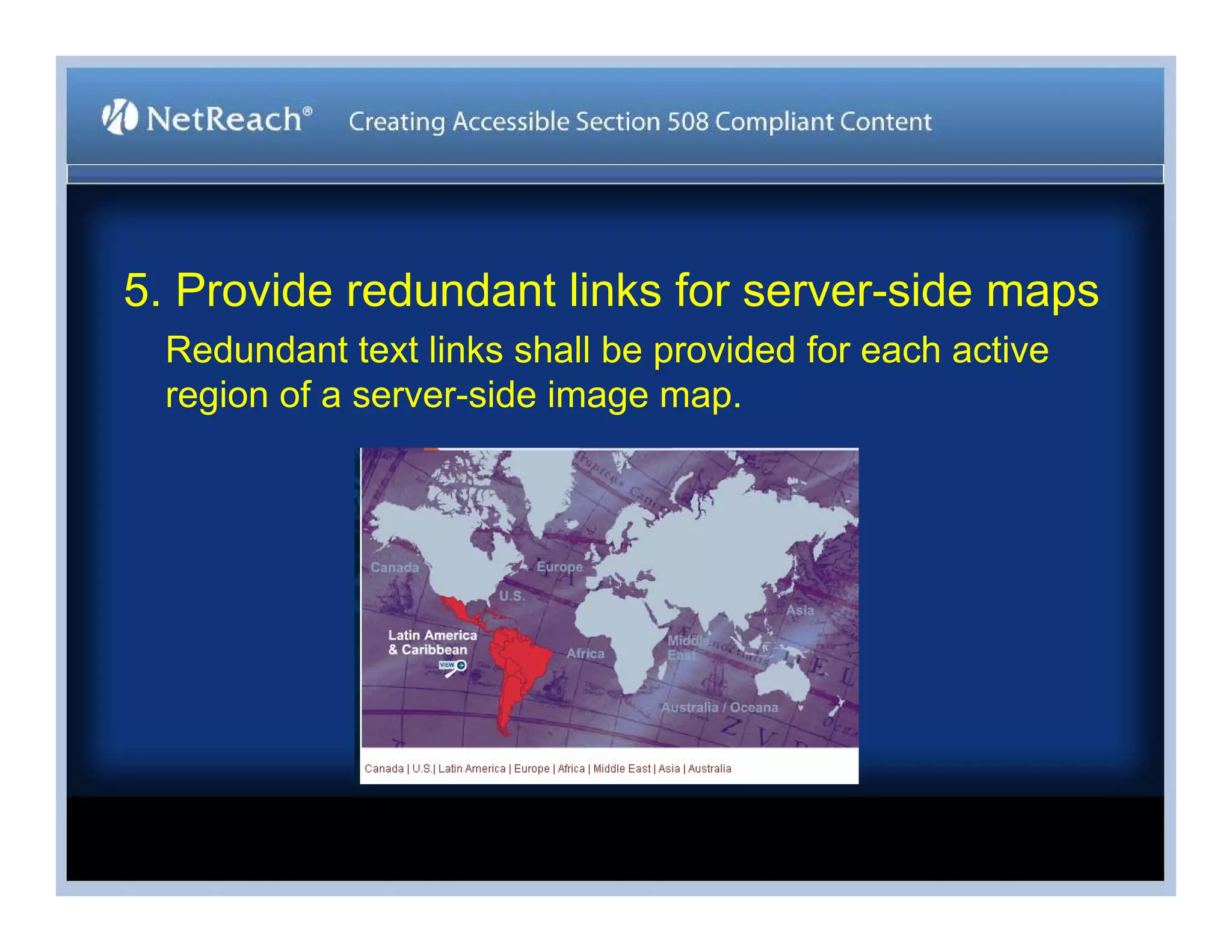 Stephen Bouikidis, Avoiding the Target Trap: Creating Accessible Section 508 Compliant Content