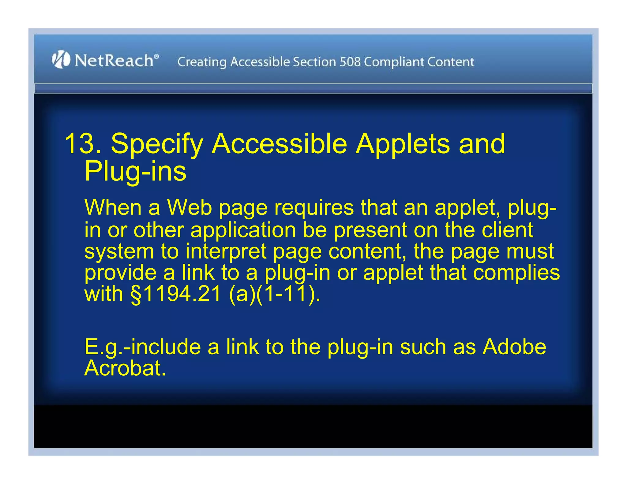 Stephen Bouikidis, Avoiding the Target Trap: Creating Accessible Section 508 Compliant Content