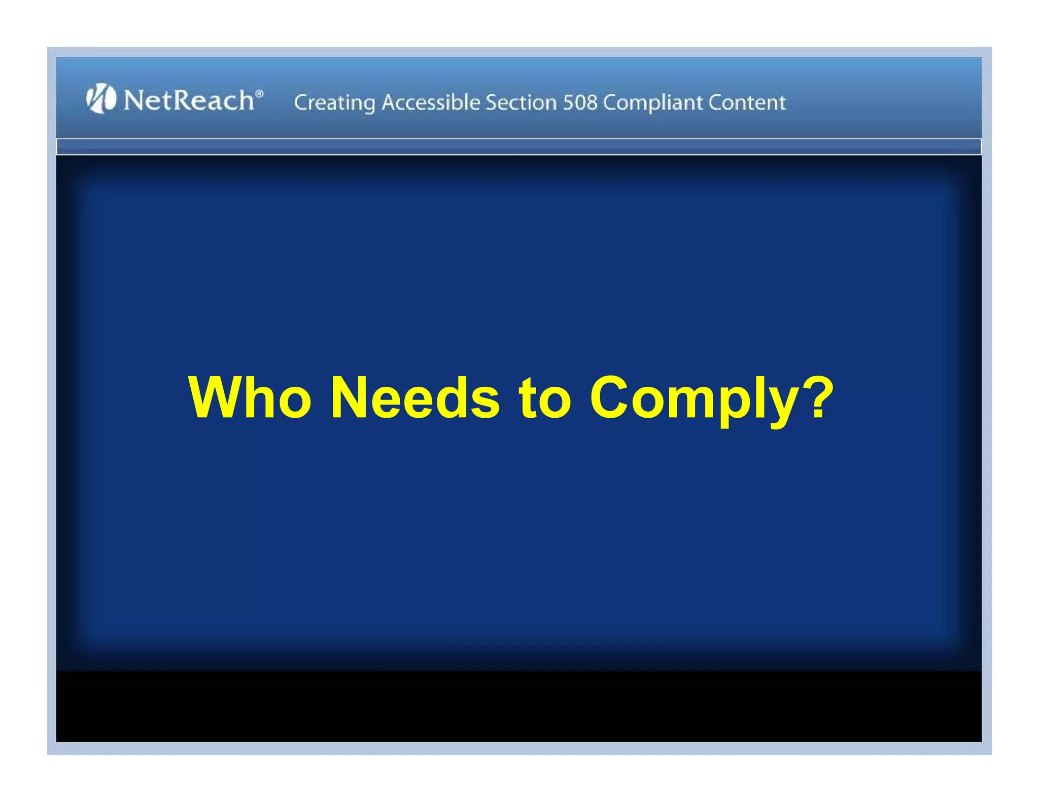 Stephen Bouikidis, Avoiding the Target Trap: Creating Accessible Section 508 Compliant Content