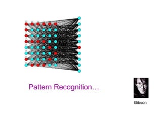 Pattern Recognition… Gibson 