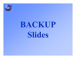 BACKUP
 Slides
 