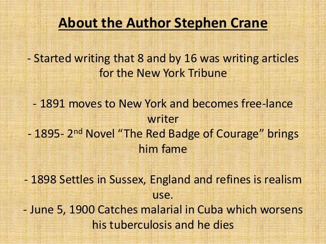 Реферат: Stephen Crane 2 Essay Research Paper Stephen