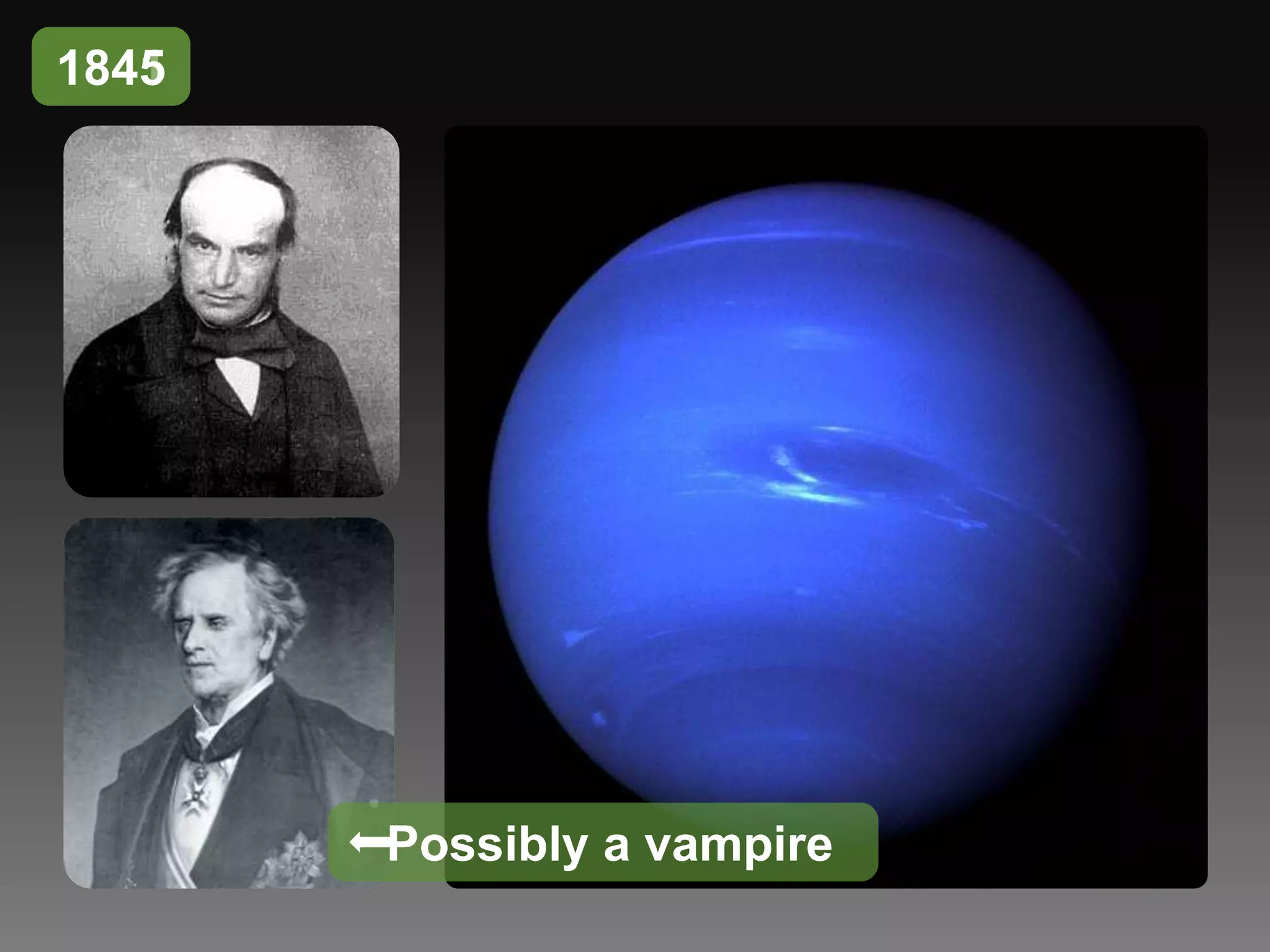  Possibly a vampire18411845