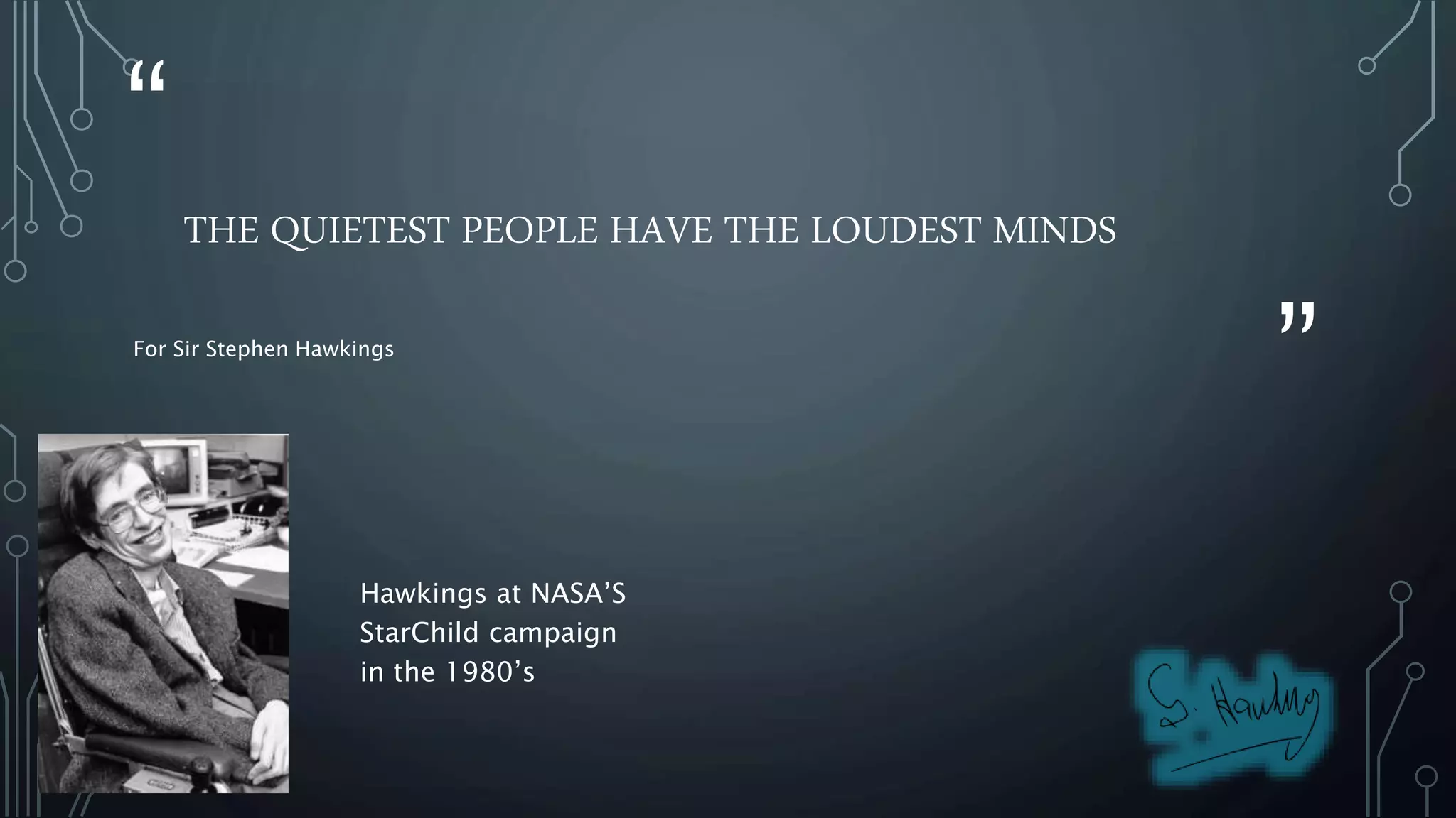 Stephen hawkings PPTX