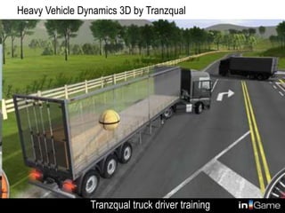 Heavy Vehicle Dynamics 3D by Tranzqual




                Tranzqual truck driver training
 