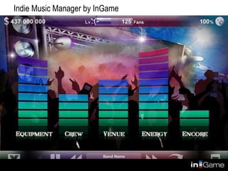 Indie Music Manager by InGame
 
