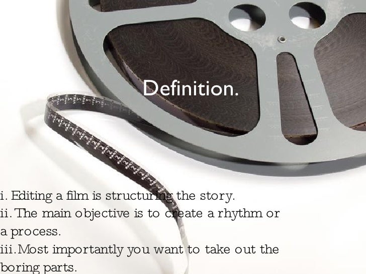 film editing