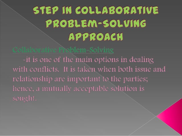 collaborative problem solving philosophy