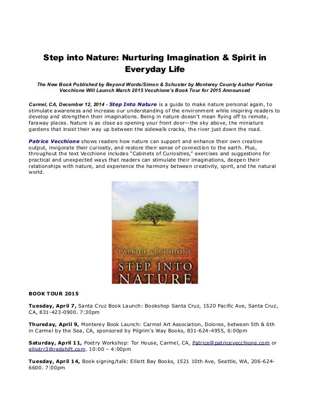 Step Into Nature Nurturing Imagination And Spirit In