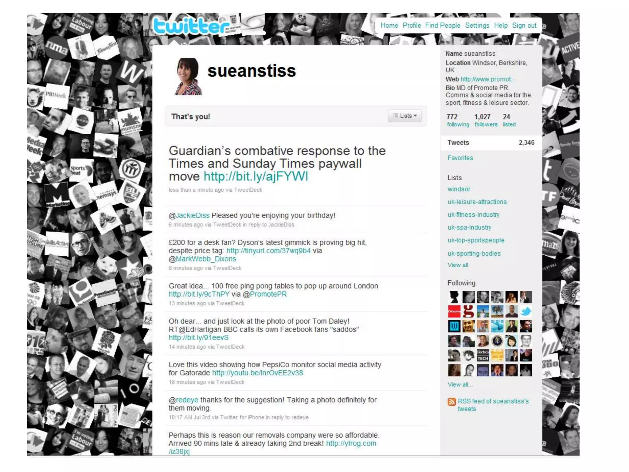 Nearly 75 million people visited the Twitter site in January 2010…